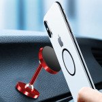 Wholesale Slim Magnetic Windshield and Dashboard Car Mount Holder for Phone CXP-031 (Silver)